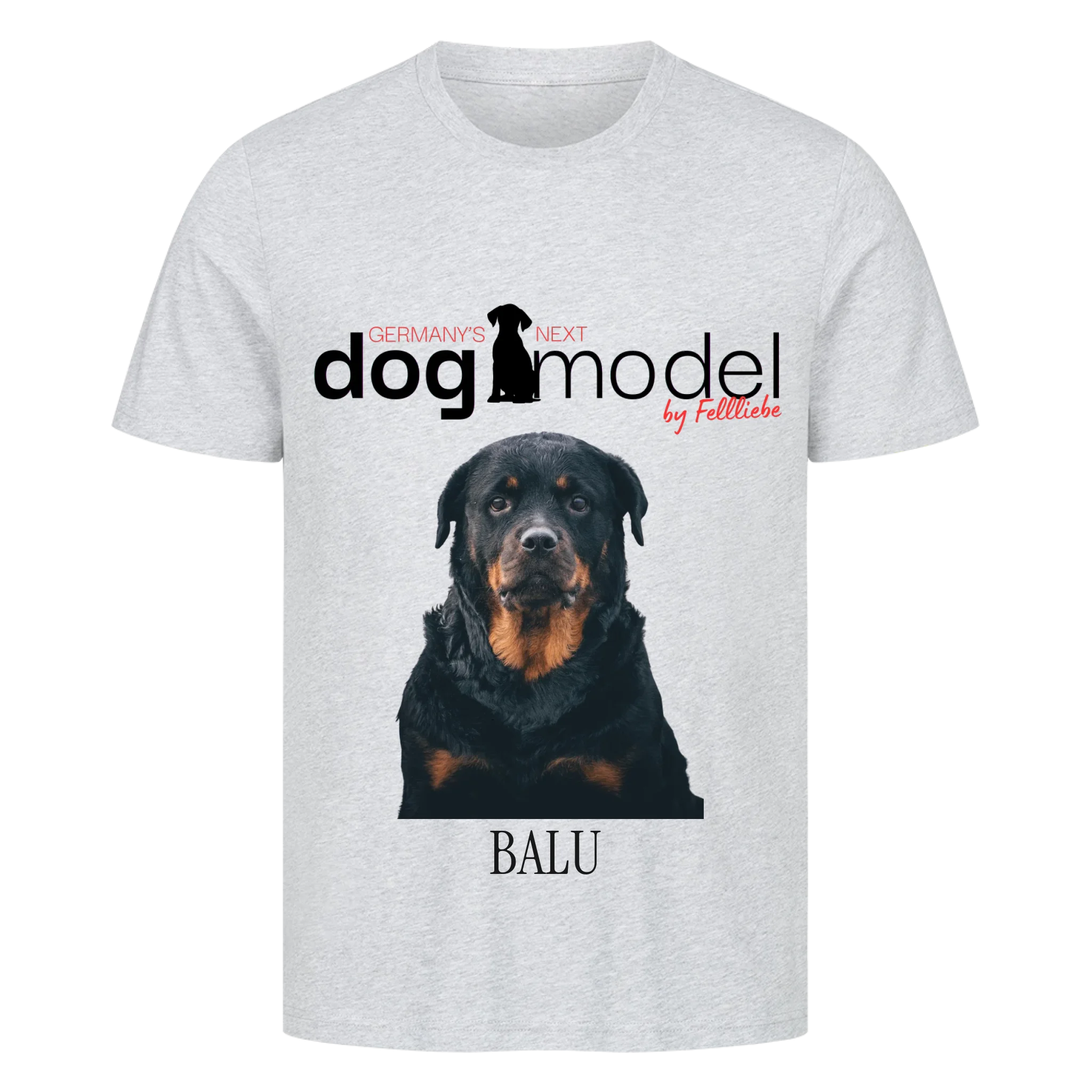 T-Shirt "Dogmodel" - personalisiert