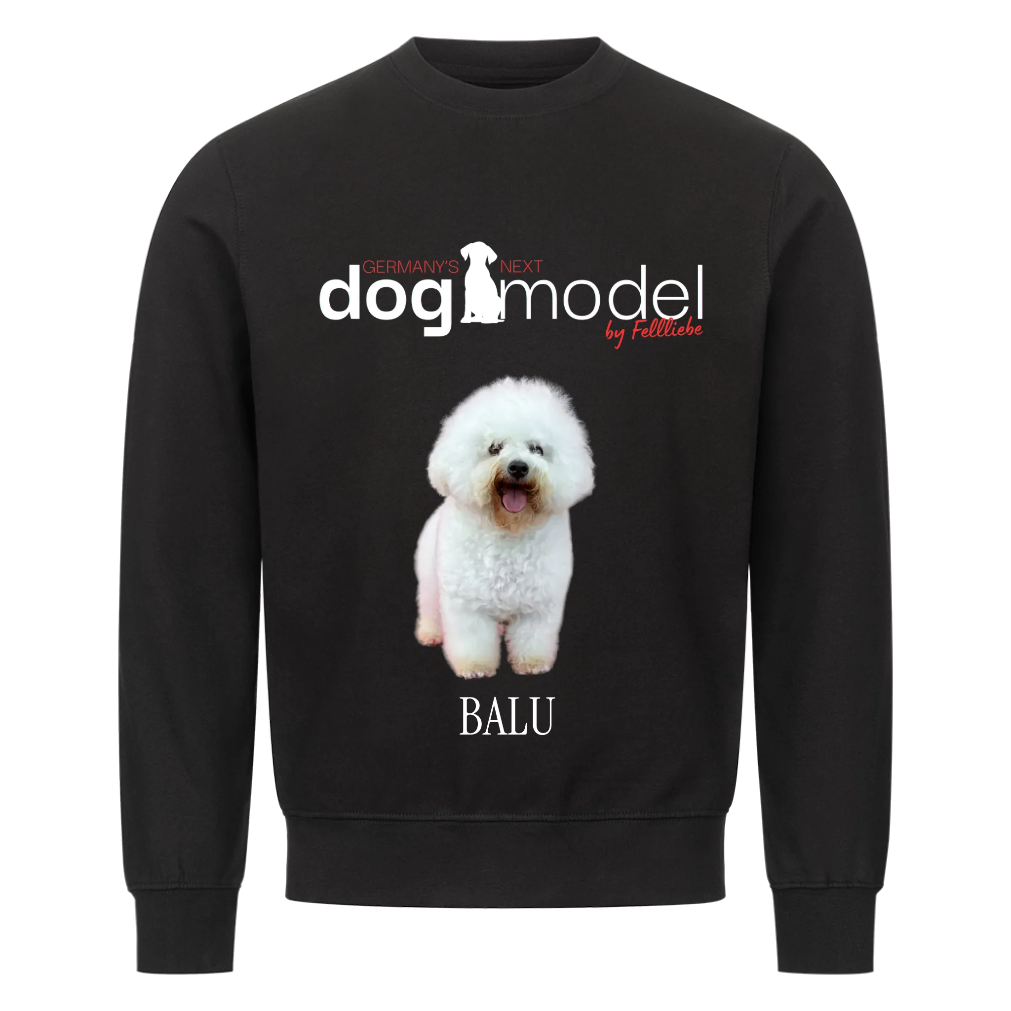 Sweatshirt "Dogmodel" - personalisiert