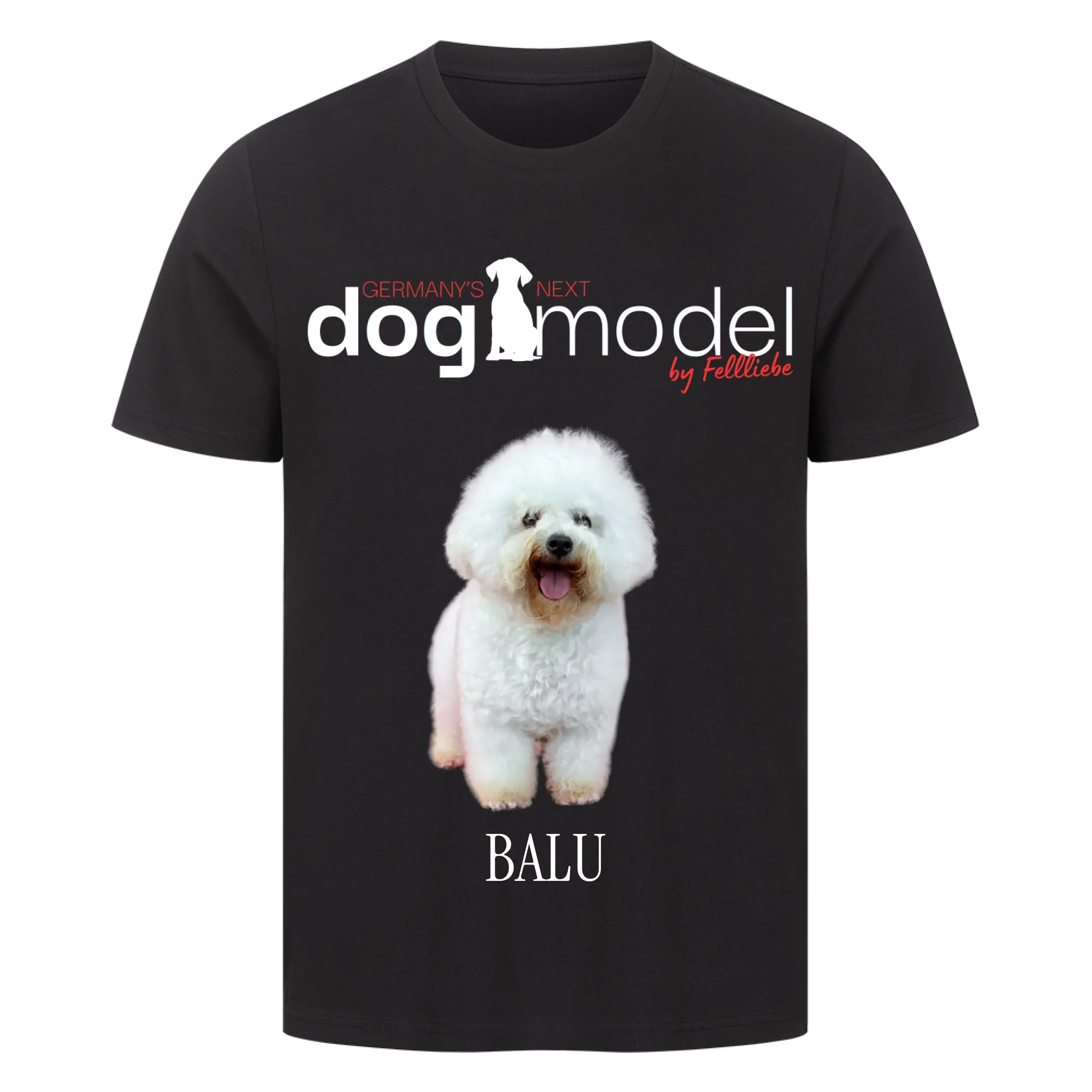 T-Shirt "Dogmodel" - personalisiert