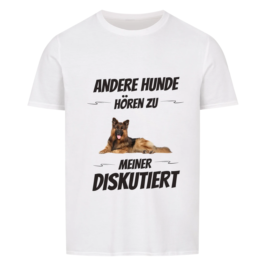 T-Shirt Unisex "Diskutiert" - personalisiert