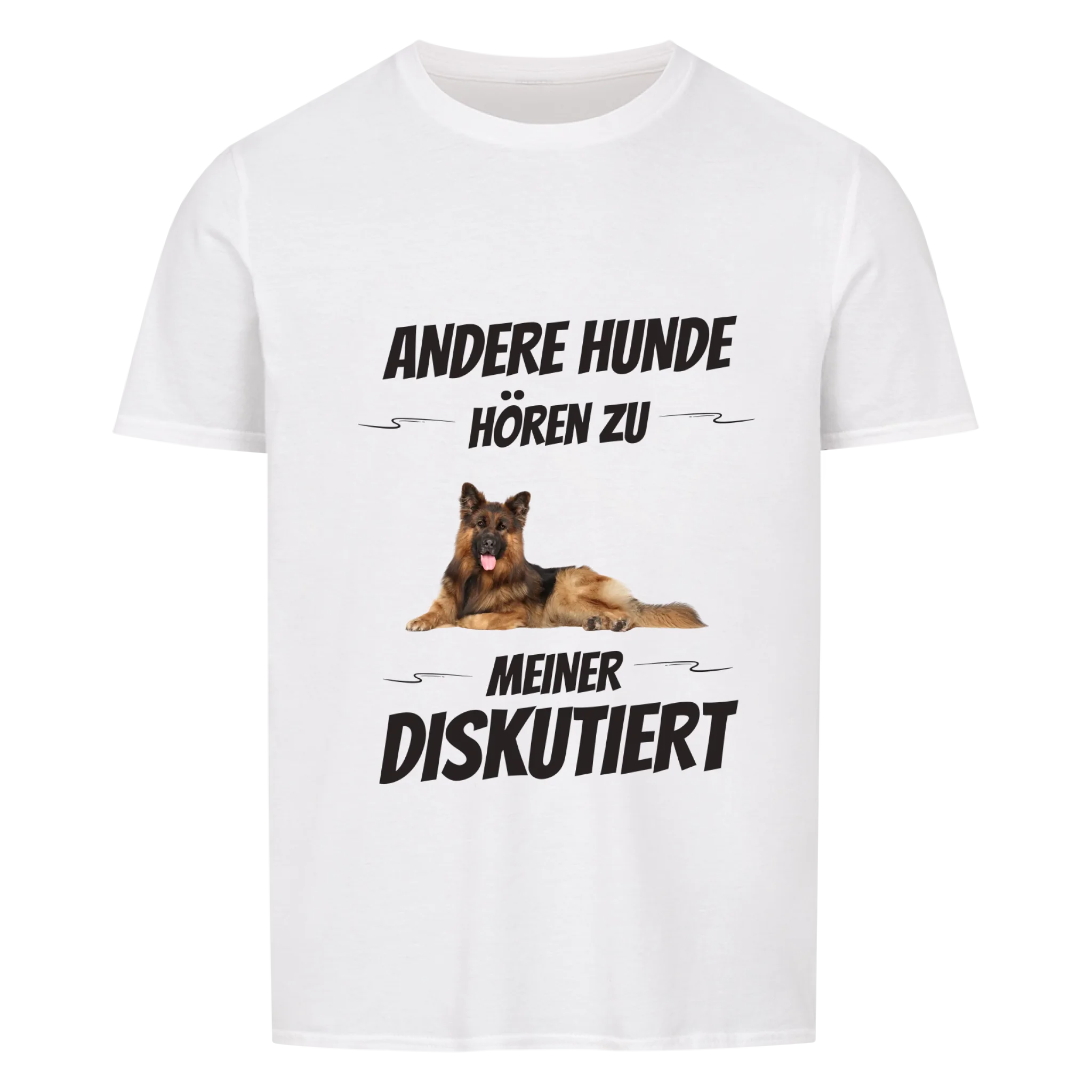 T-Shirt Unisex "Diskutiert" - personalisiert