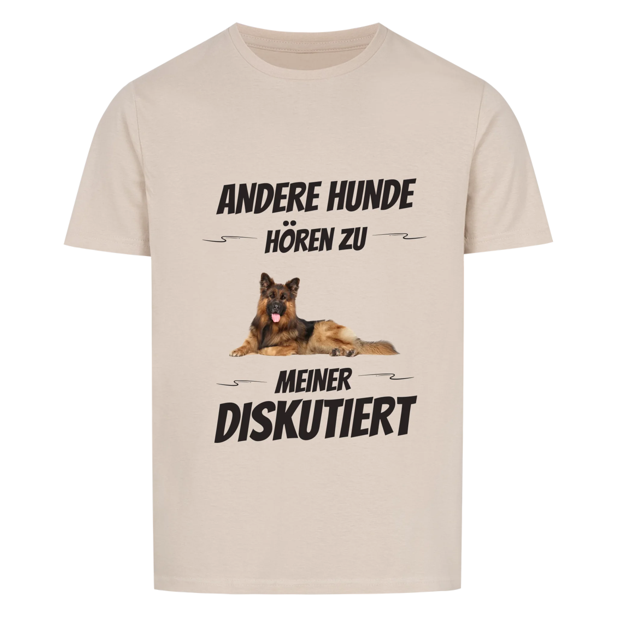 T-Shirt Unisex "Diskutiert" - personalisiert