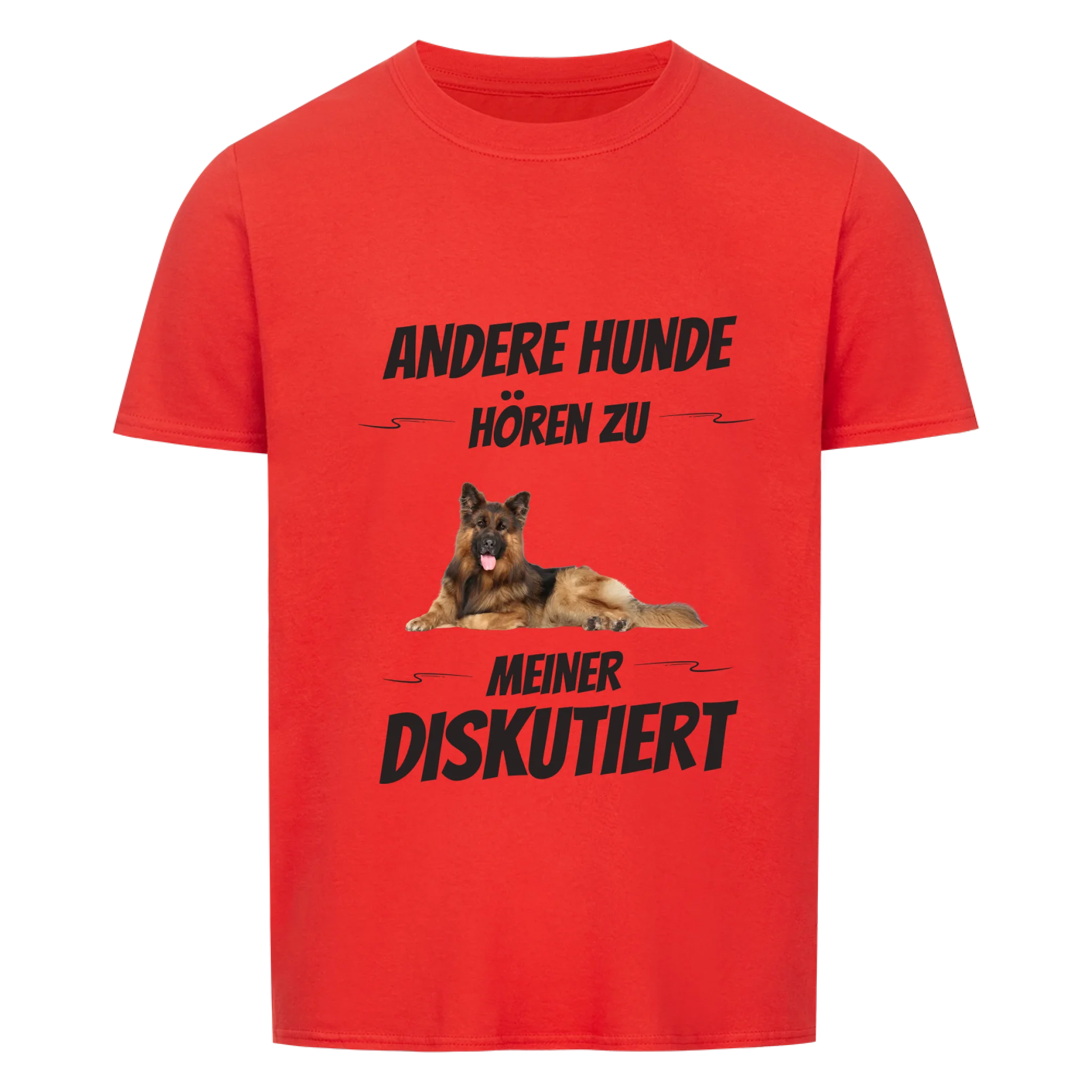 T-Shirt Unisex "Diskutiert" - personalisiert