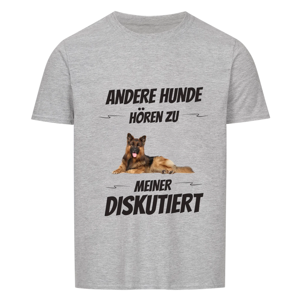 T-Shirt Unisex "Diskutiert" - personalisiert