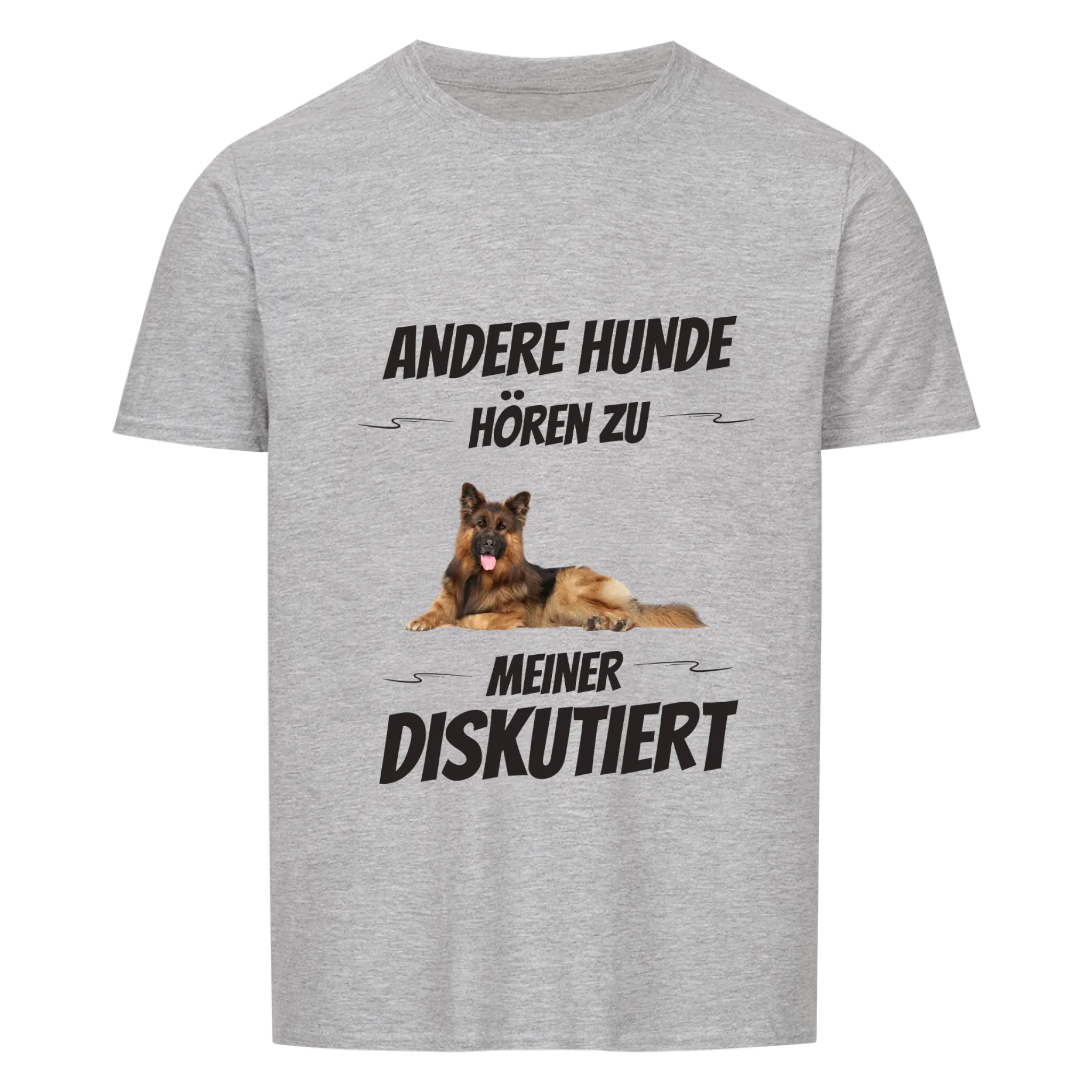 T-Shirt Unisex "Diskutiert" - personalisiert
