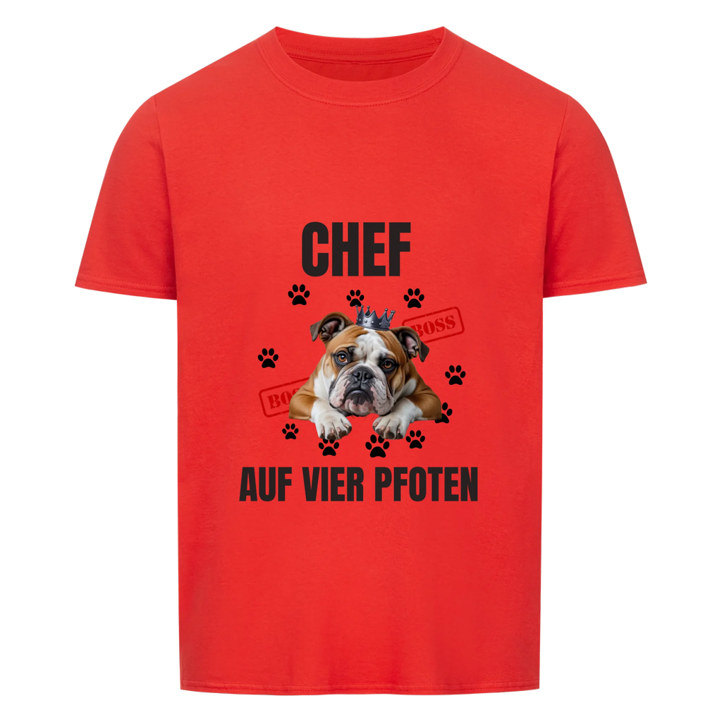 T-Shirt Unisex "Chef" - personalisiert