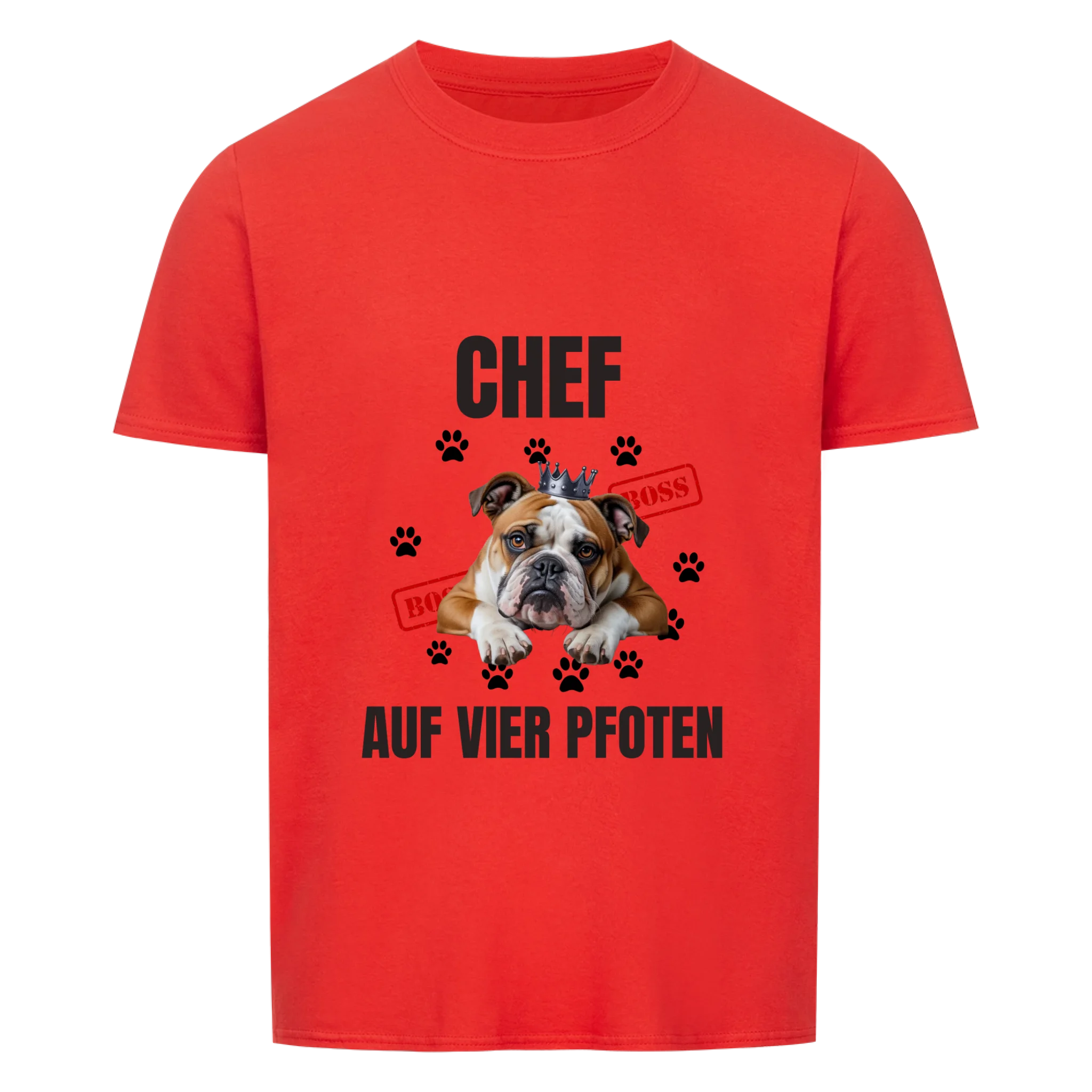 T-Shirt Unisex "Chef" - personalisiert