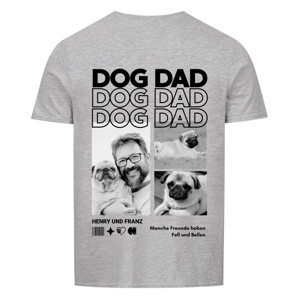 T-Shirt Unisex "Dog Dad" - personalisiert