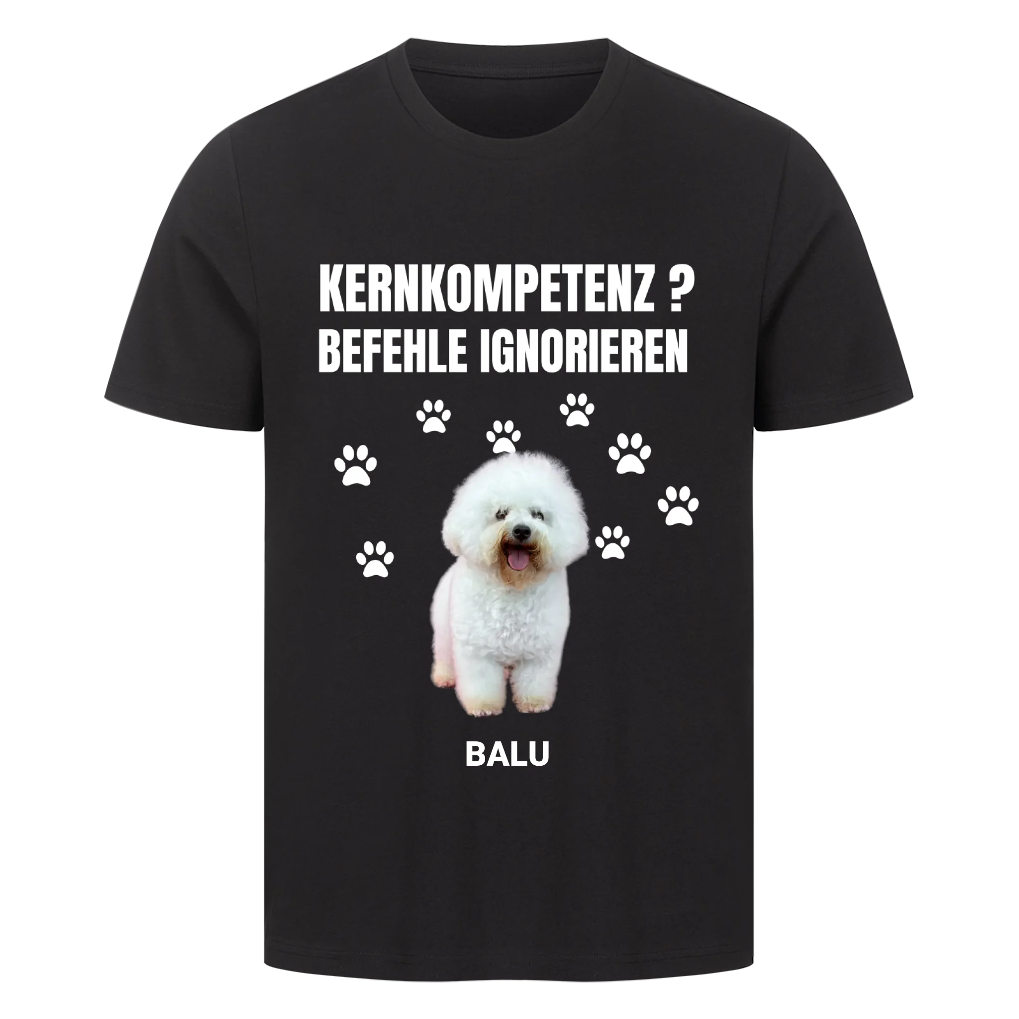 T-Shirt "Kernkompetenz" - personalisiert