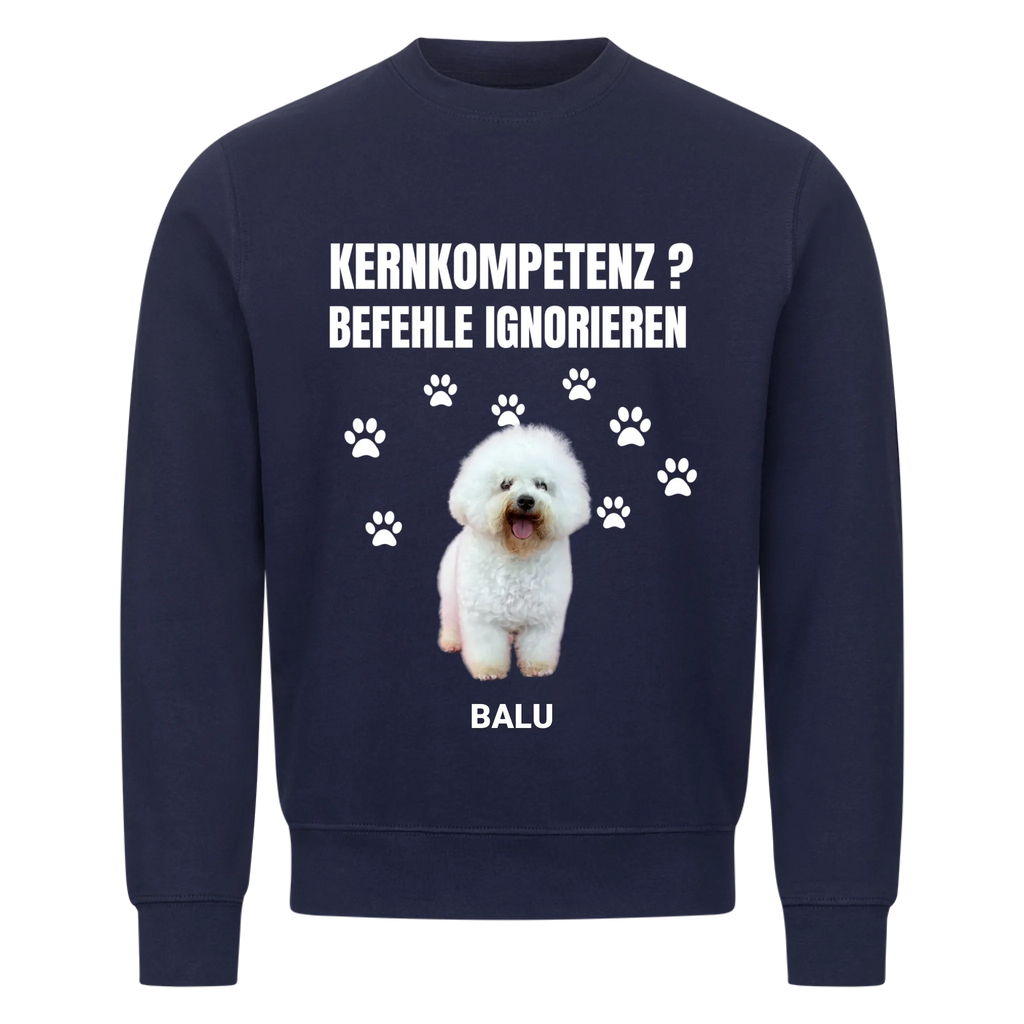Sweatshirt "Kernkompetenz" - personalisiert