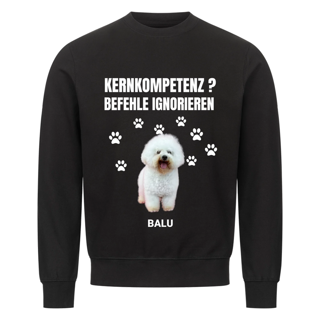 Sweatshirt "Kernkompetenz" - personalisiert