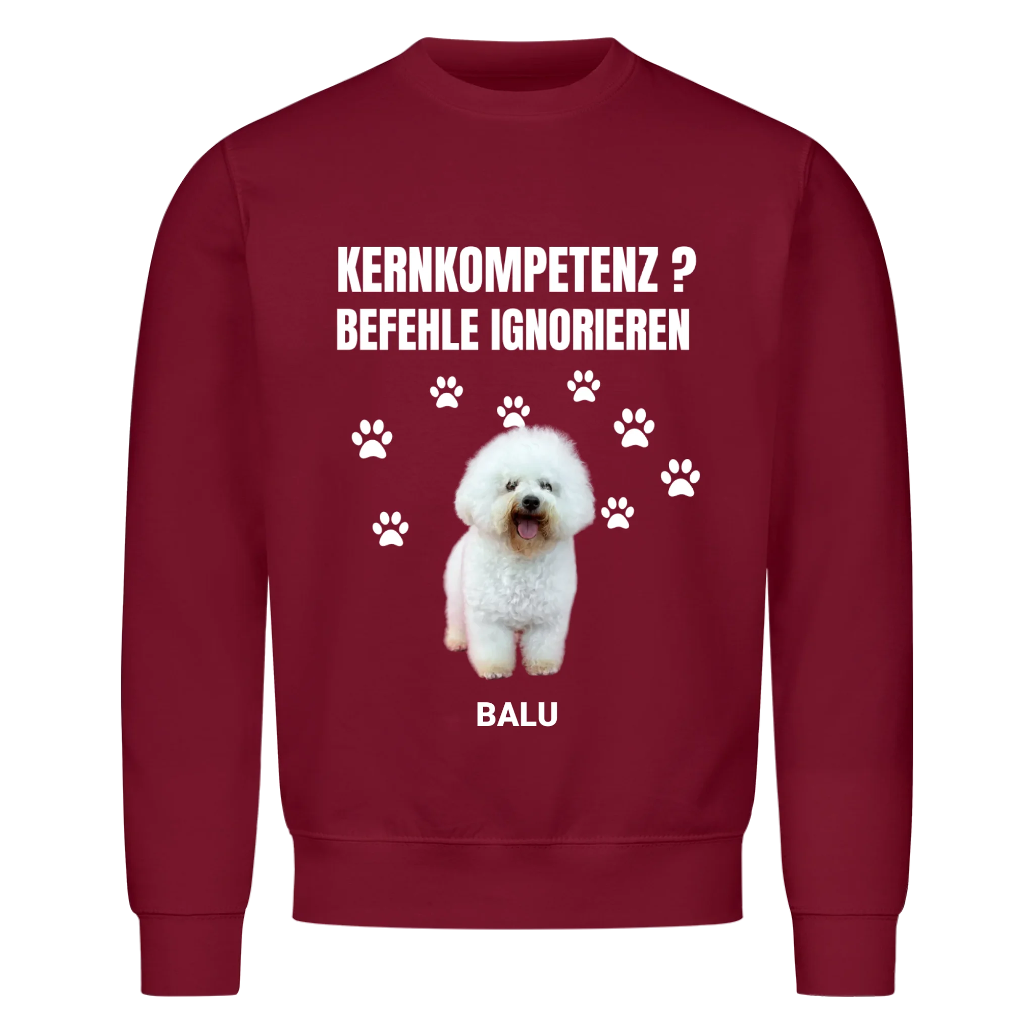 Sweatshirt "Kernkompetenz" - personalisiert