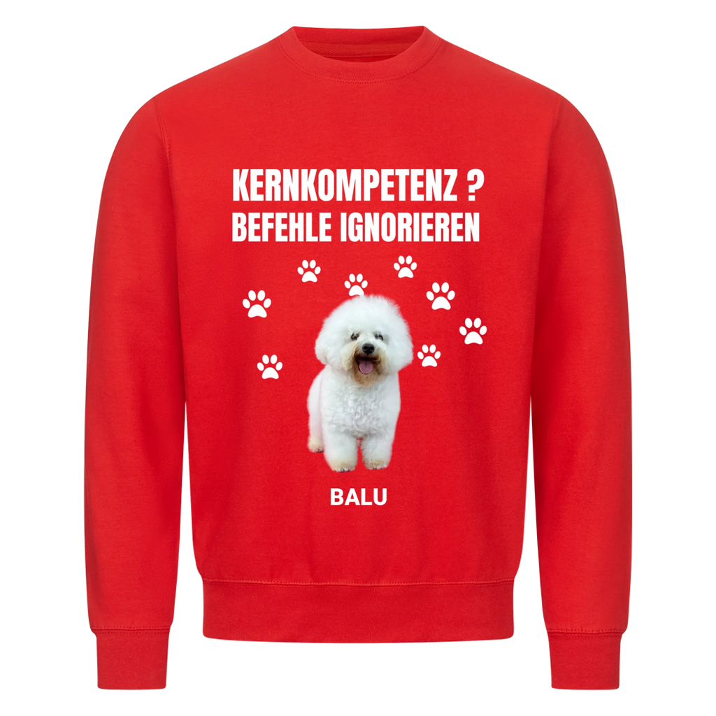 Sweatshirt "Kernkompetenz" - personalisiert