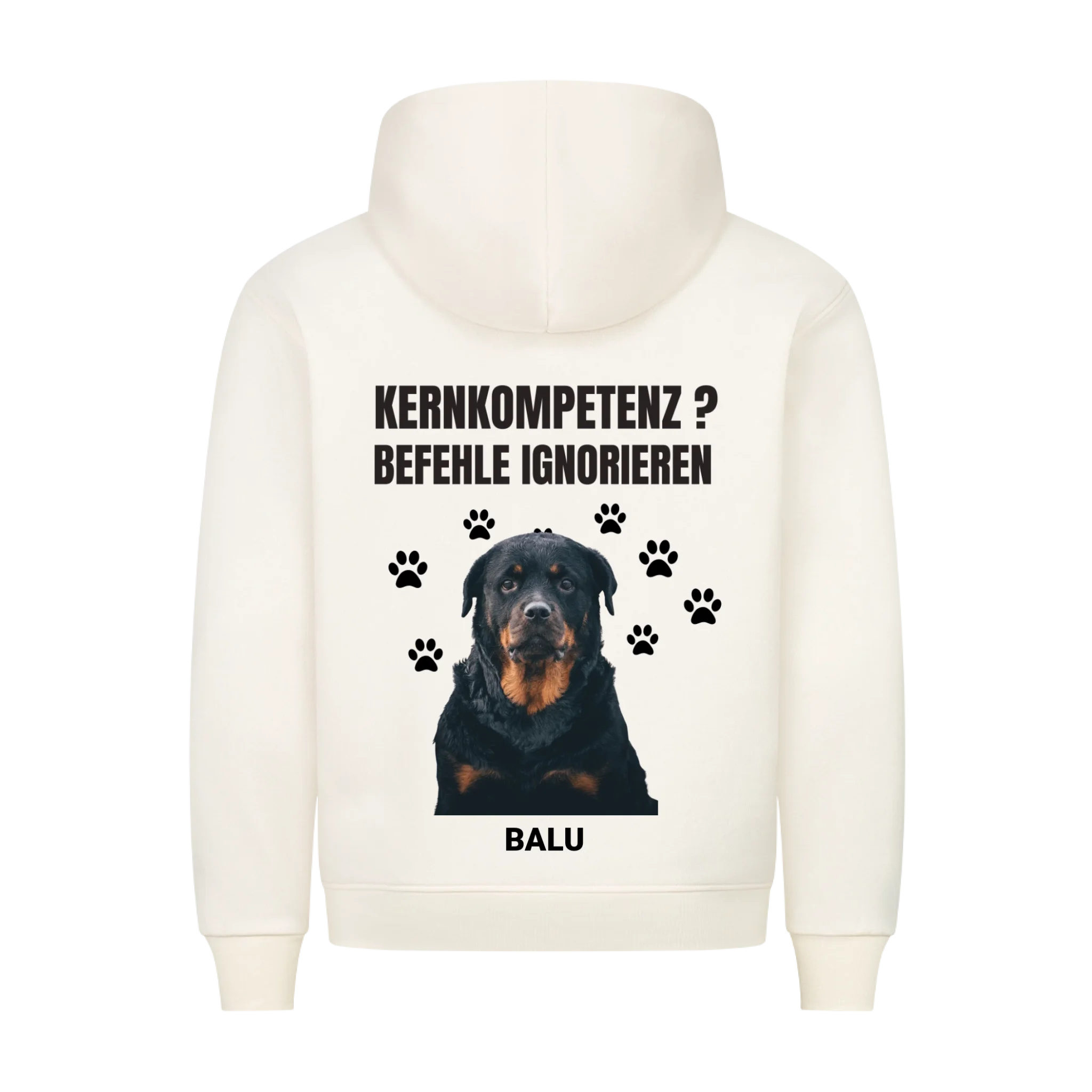 Hoodie T-Shirt "Kernkompetenz" - personalisiert