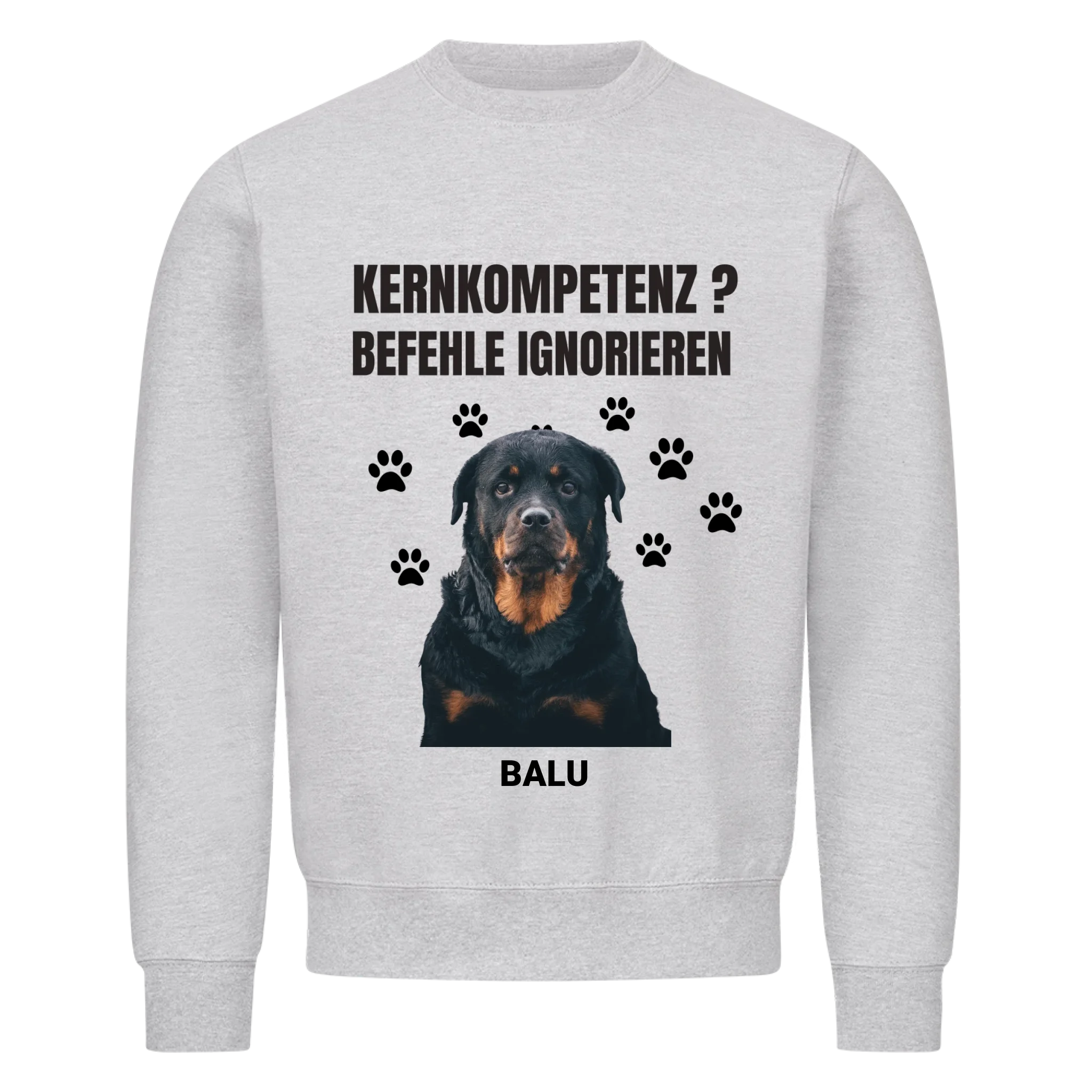 Sweatshirt "Kernkompetenz" - personalisiert