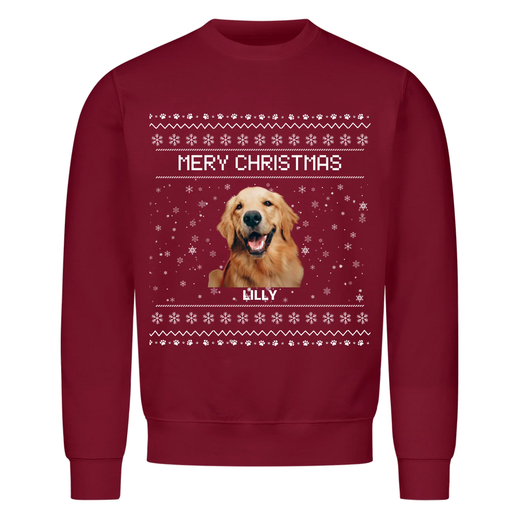 Sweatshirt "Mery Christmas" - personalisiert