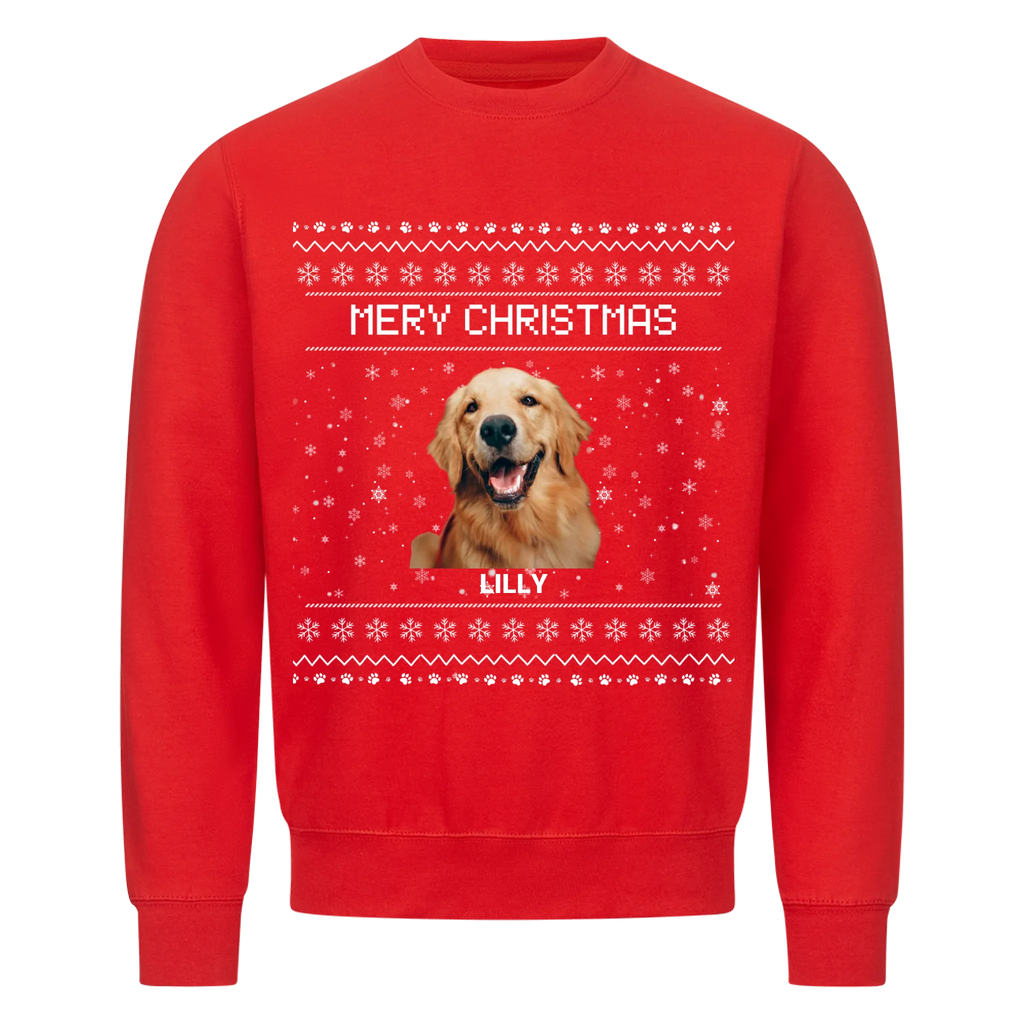 Sweatshirt "Mery Christmas" - personalisiert