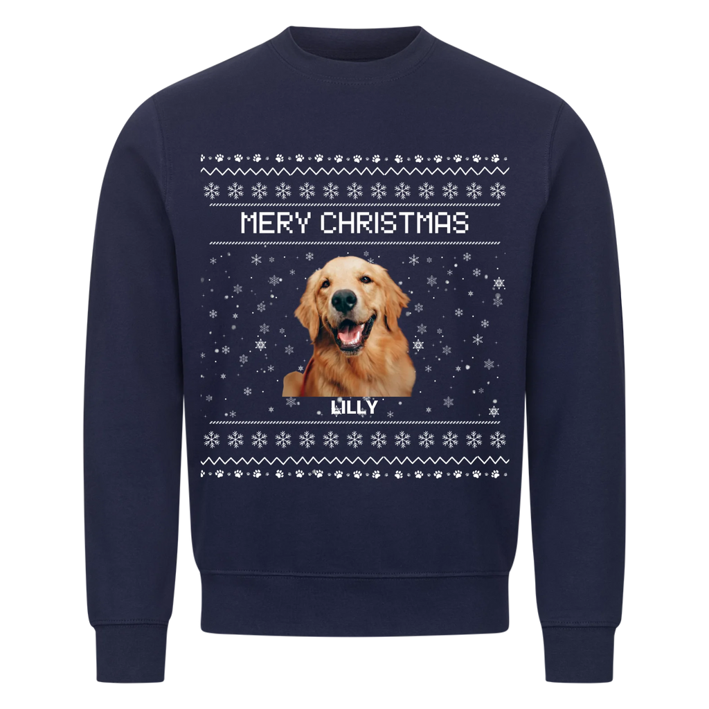 Sweatshirt "Mery Christmas" - personalisiert